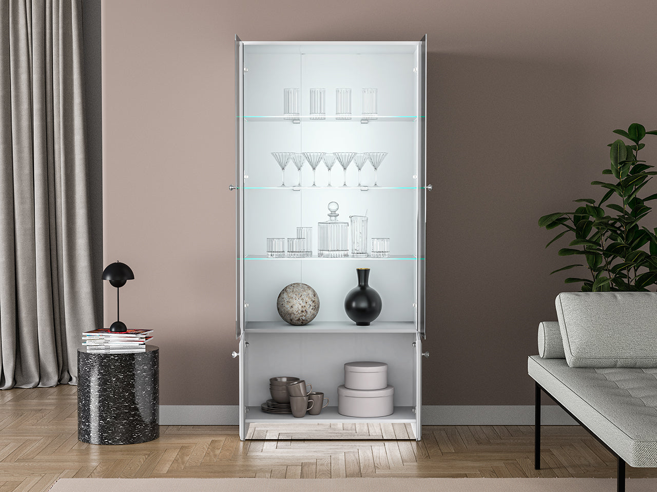 Witryna Glamour 90
