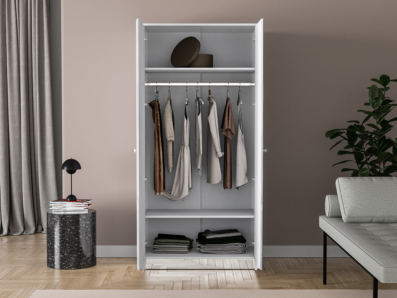 Szafa Glamour 90